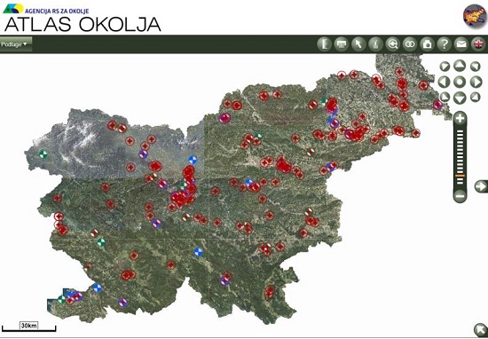 Arhiv: Atlas okolja: podatki o IED napravah in Seveso obratih